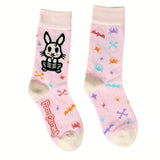 Skelly Bunny Unisex Crew Socks