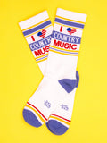 I ❤️ Country Music Unisex Crew Socks