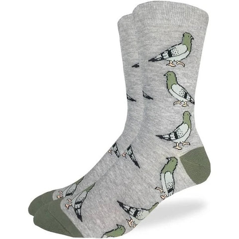 Pigeon Promenade King Size Crew sock (13-17)