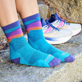 Darn Tough® Mirnavated Micro Crew (Cascade) Ultra-Lightweight Running Socks 1067