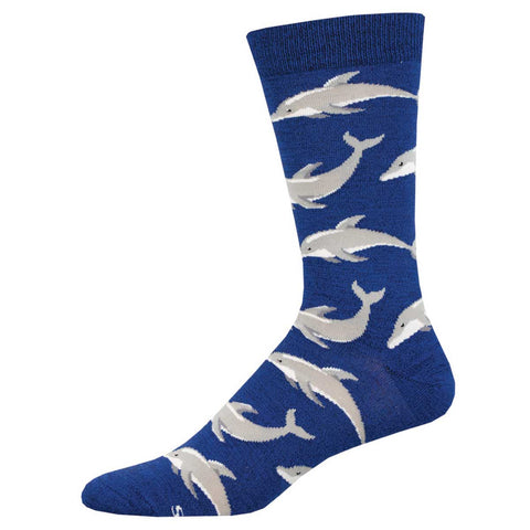 Joyous Dolphin Socks: Fun & Comfy Ocean-Inspired Designs.