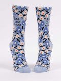 bitch-i-am-relaxed-womens-crew-sock-shack-blue-q-socks-front