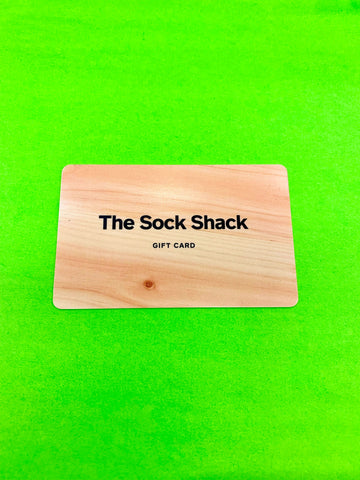 The Sock Shack Brick and Mortar Gift Card