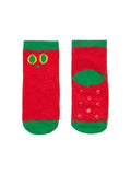 Eric Carle's Hungry Caterpillar Baby / Kids (0-12 Month, 12-24 Month, 2T-3T) 4 pack Crew Socks