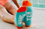 Hang Ten, Ocean Waves Ankle Socks