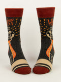 Whiskey Socks, Blah Blah Blah Men's Crew Socks