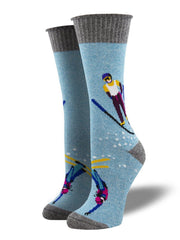 Outlands Made in USA, Ski Slopes Unisex S/M Boot Sock