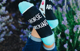 Horse Around Ankle Socks