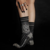 Night Owl Unisex Crew Socks