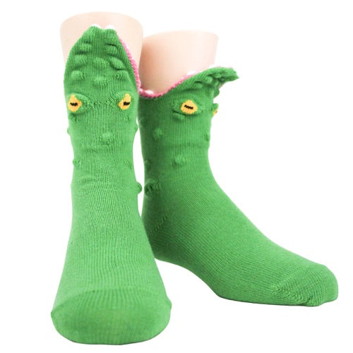 Sterntaler Adventure-Socks Krokodil - Chaussettes Avec Semelle Caoutchouc Pour Enfant