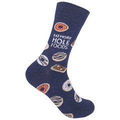 Eat More Hole Foods Unisex Crew Socks