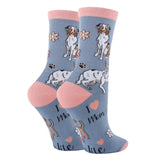 Dog Mom Crew Sock S/M