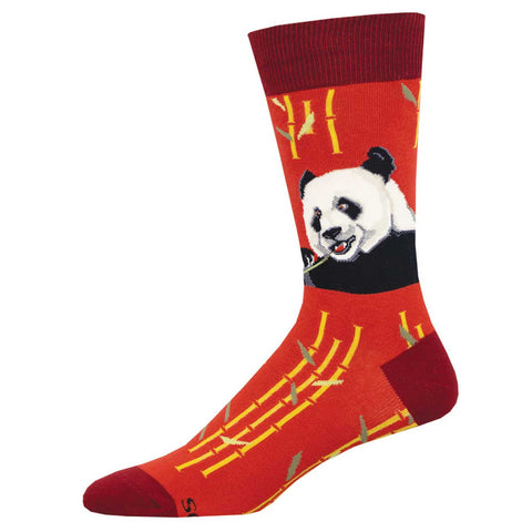 Giant Panda, Endangered Species Men's Crew Sock