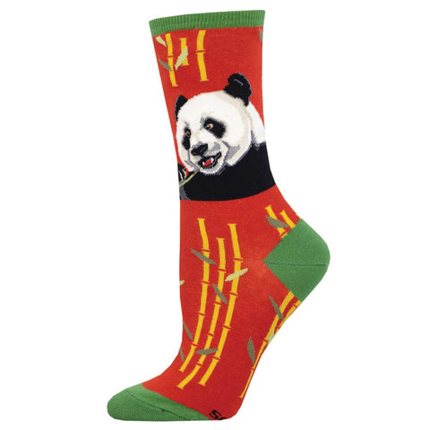 Giant Panda, Endangered Series Women’s Crew Socks