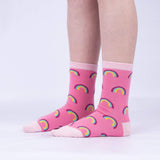 Look At Meow Kids' (Age 7-10) Crew Socks 3-Pack