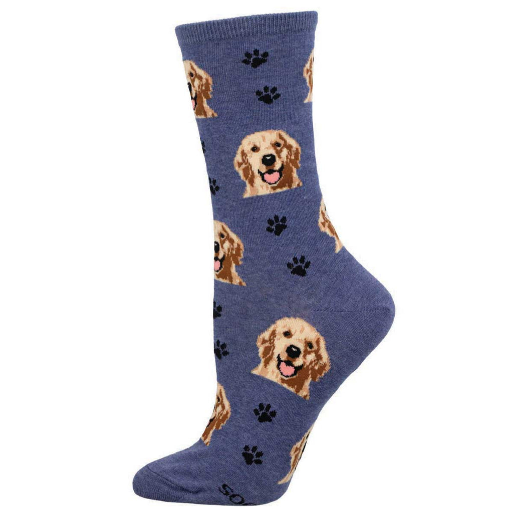 Who's A Good Boy Denim Heather Socks Who's A Good Boy Denim Heather Socks