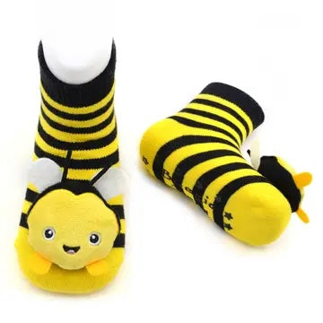 Bumblebee Kids' Crew Rattle Socks Baby/Toddler (0-12 Months or 12-24 Months)