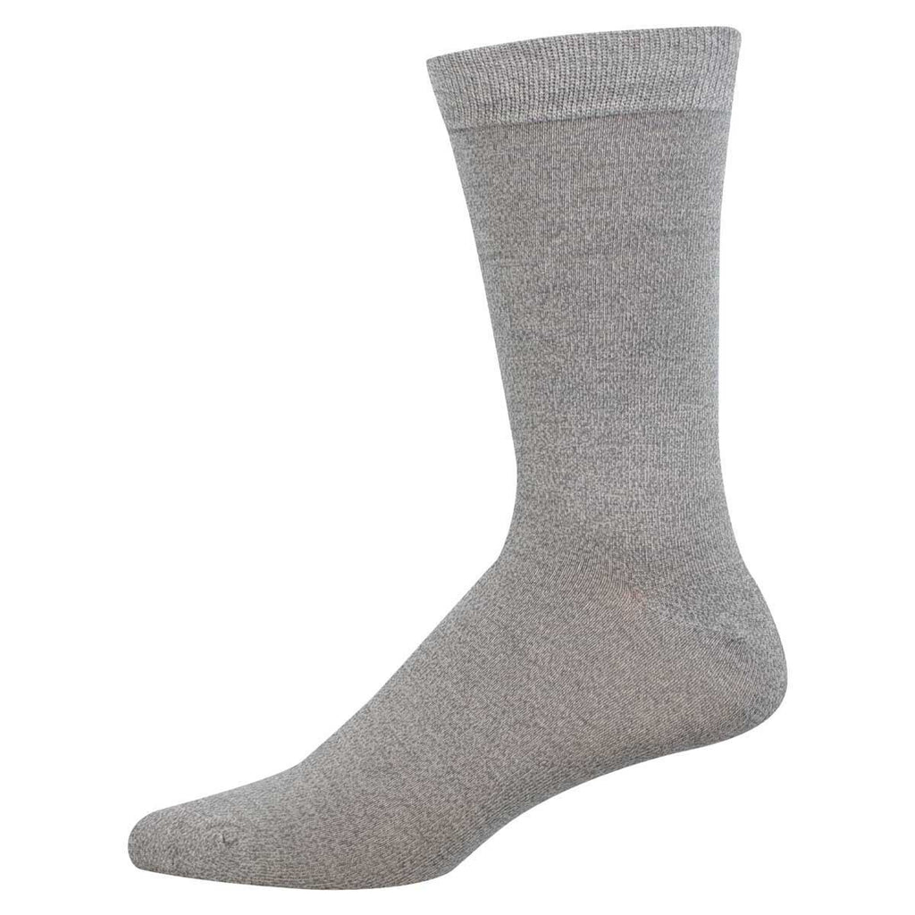 Men's Solid Bamboo Crew - Light Gray Heather Men's Solid Bamboo Crew - Light Gray Heather