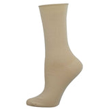 Roll Top Bamboo (Asst. Colors) Crew Socks S/M