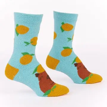 Yuzu Cute, Capybara! Slipper Socks