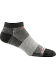 Darn Tough® Men's No Show Lightweight Running Sock Charcoal 1437
