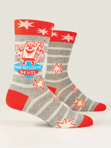 Handsome Devil Men's Crew Socks