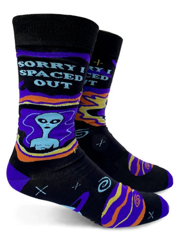 Spaced Out Men's Crew Socks