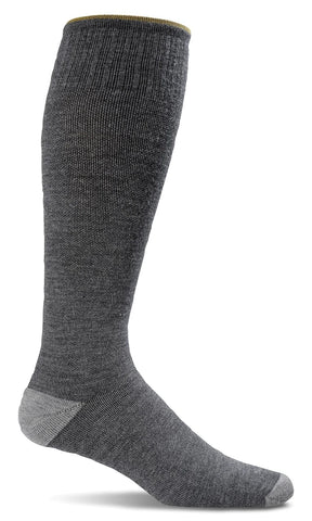 Elevation (Grey) Men's Firm Compression Socks