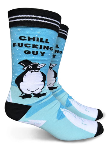 Chill F*cking Guy Men's Crew Socks