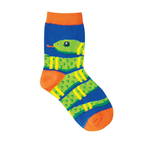 There's a Snake in my Shoes Kids' Crew Socks (Age 2-4)