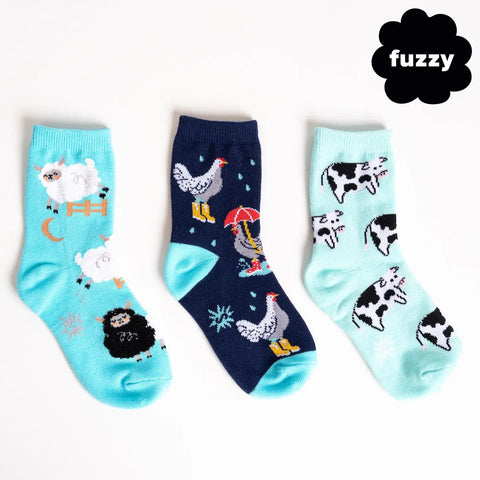 You Can Count On Me Kids' (Age 3-6) Crew Socks 3-Pack