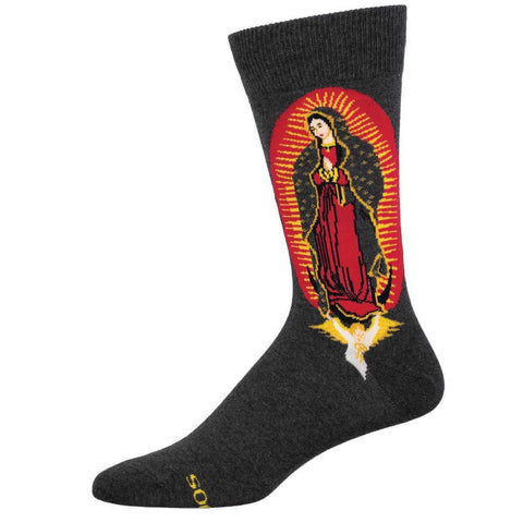 Guadalupe 2.0 (Charcoal Heather) Crew Socks L/XL