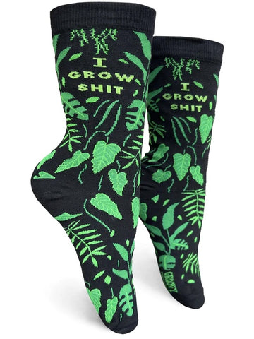 I Grow Sh*t Women's Crew Socks
