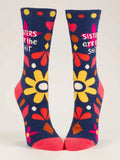 Sisters Are The Sh*t Women's Crew Sock