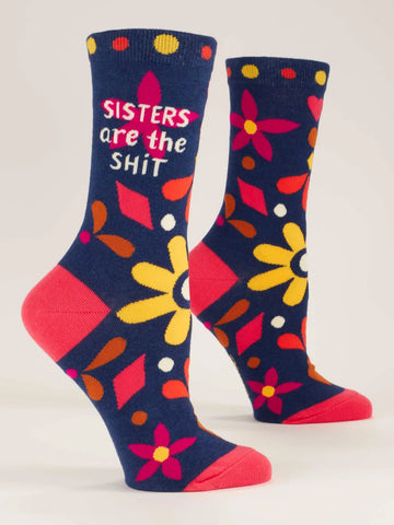 Sisters Are The Sh*t Women's Crew Sock