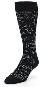 Math Genius Men's Crew Sock
