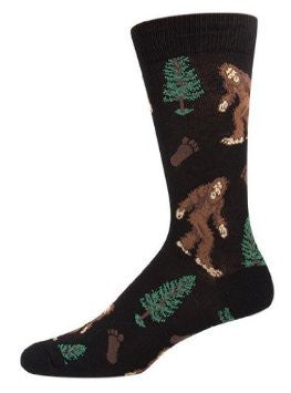 Bigfoot (Black) Men's Crew socks