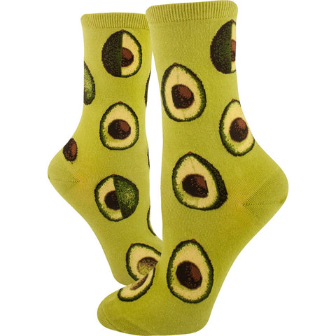 Avocado Phase Women's Crew Socks