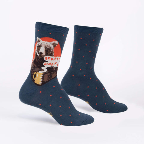 Bearly Awake Women's Crew