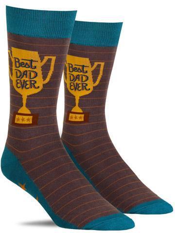 Best Dad Ever Men's Crew Socks