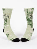 I F**King Love it Out Here (Forest) Men's Crew Socks