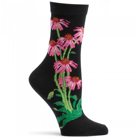 Echinacea Women's Crew Socks