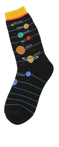 Planets Women's Crew Socks
