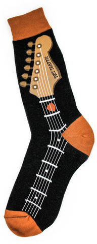 Guitar Neck Men's Crew Socks