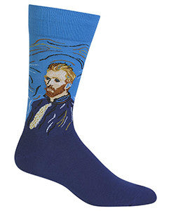 Van Gogh Self-Portrait Men's Crew Socks