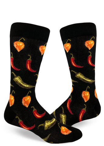 Hot Chili Peppers Men's Crew Sock