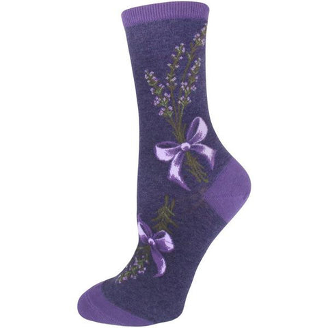 Lavender Harvest Women's Crew Socks