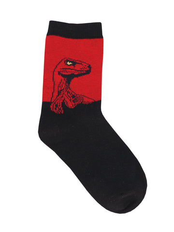 Ravenous Raptors Kids' Crew Socks (Age 2-4)