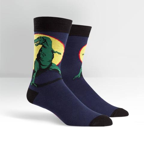 T-Rex Men's Crew Socks