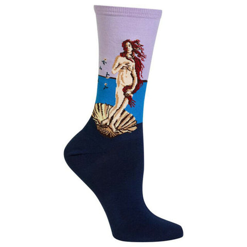 Botticelli's Venus (Lavender) Women's Crew Sock